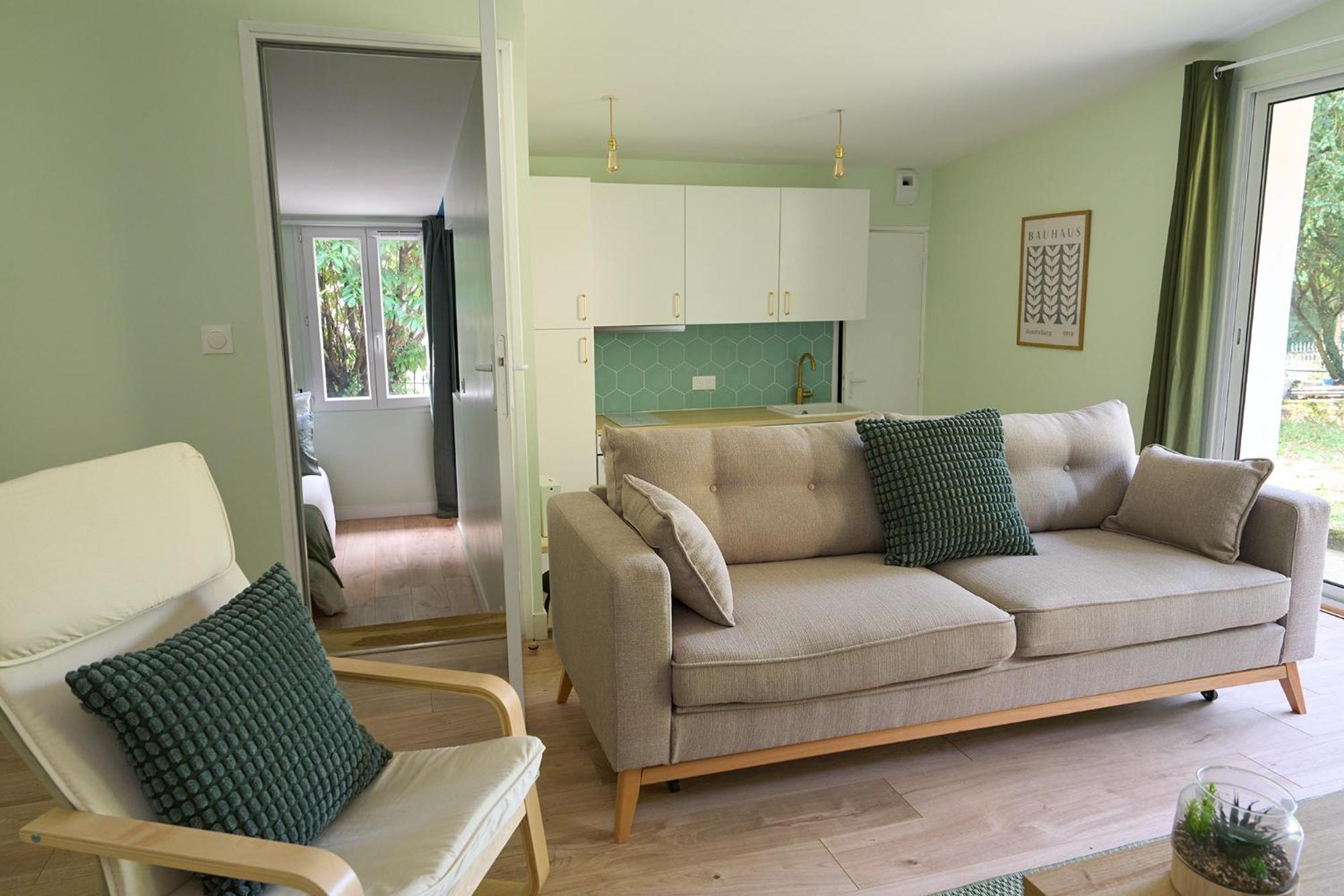 Green Escape - Cozy & Chill Brunoy Exterior foto